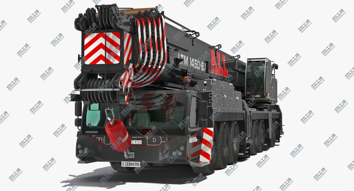 images/goods_img/202105071/3D Liebherr LTM 1450 81 Mobile Crane/2.jpg